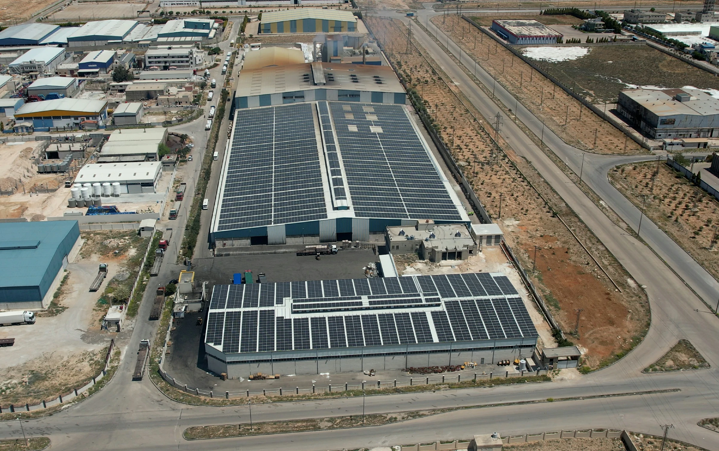 Modern Glass Industries Sungrow-integrated industrial solar PV project