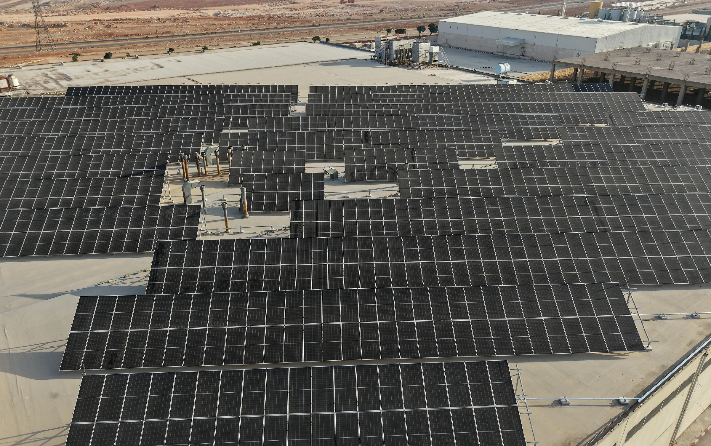 Muller Food Industries LONGi solar PV project